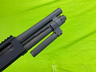 Custom Limited MG Arms MFG ‘THE PIG’ Super Shorty 12GA AOW Pump Shotgun 12 GA Mossberg 590 - Image 10 of 16