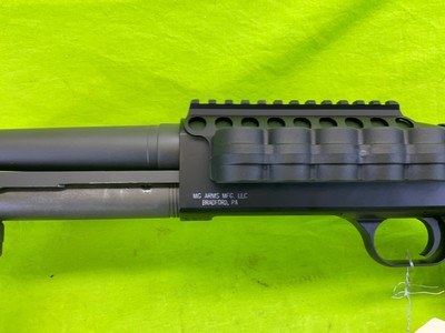 Custom Limited MG Arms MFG ‘THE PIG’ Super Shorty 12GA AOW Pump Shotgun 12 GA Mossberg 590 - Image 3 of 16