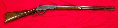 Antique Winchester 1873 Lever Action Rifle 22 LONG MFG 1888 Third 3rd Model