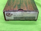 Colt 1873 Single Action Army SAA 44-40 WCF 4 3/4 3rd Gen MFG 1982 STAG Grip - 2 of 20
