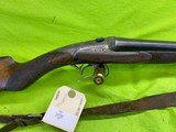 Darne Sliding Breech SxS French Double Barrel 16 Ga Gauge 27” Parts & Repair - 3 of 20