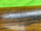 Waffenfabrik Leue & Co German Berlin Nitro Proof Single Shot Stalking Rifle 7.7x57 303 British - 12 of 19