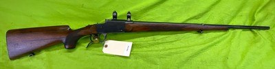 Waffenfabrik Leue & Co German Berlin Nitro Proof Single Shot Stalking Rifle 7.7x57 303 British