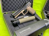 RARE CONSECUTIVE Pair FDE Tan HK MARK 23 B&T SUPPRESSOR 45 ACP Auto Matching Set - 4 of 8