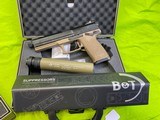 RARE CONSECUTIVE Pair FDE Tan HK MARK 23 B&T SUPPRESSOR 45 ACP Auto Matching Set - 6 of 8