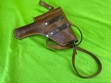 Sig Sauer P210 Swiss Army P49 9MM Semi Auto Military Pistol Holster Rig C&R - 16 of 17