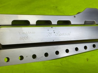 RARE Custom Smith & Wesson 68-1 38 Special Slab Heavy PPC Target S&W 1988 - Image 3 of 17