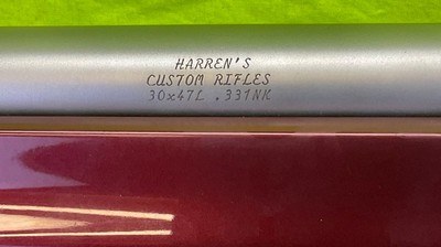 Harrens Custom STOLLE PANDA 30x47L 26 In Barrel Bench Rest Bolt Single Shot - Image 14 of 17