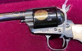 COLT Single Action Army Texas SESQUICENTENNIAL IVORY 1873 MFG 1986 Sheriffs Model SAA - 3 of 15