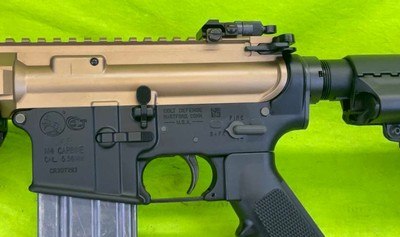 RARE FACTORY COLT Mexican SDN M4 Carbine IAR Roll Mark FDE Prototype 6940 - Image 9 of 19