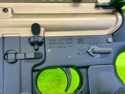 RARE FACTORY COLT Mexican SDN M4 Carbine IAR Roll Mark FDE Prototype 6940 - Image 16 of 19