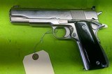 RARE Colt Service Model ACE 22 LR 1911 5” Electroless Nickel Plate MFG 1980-81 - 5 of 20