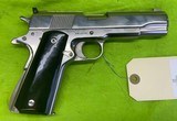 RARE Colt Service Model ACE 22 LR 1911 5” Electroless Nickel Plate MFG 1980-81 - 6 of 20