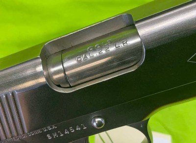 RARE Colt Service Model ACE 22 LR 1911 5” Electroless Nickel Plate MFG 1980-81 - Image 9 of 20