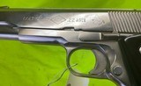 RARE Colt Service Model ACE 22 LR 1911 5” Electroless Nickel Plate MFG 1980-81 - 17 of 20