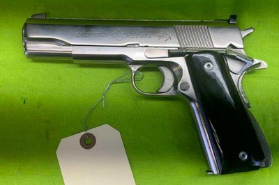 RARE Colt Service Model ACE 22 LR 1911 5” Electroless Nickel Plate MFG 1980-81 - Image 5 of 20