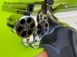 Colt Target Python Polished Bright Nickel 8 Inch Barrel 357 Magnum Pachmayr - 10 of 14