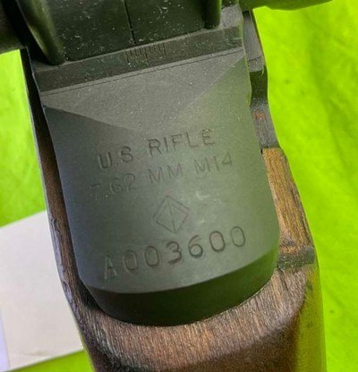 Arms Corp M1A1 M14 USGI Springfield Armory Parts 7.62 NATO PVS4 Starlight - Image 13 of 18