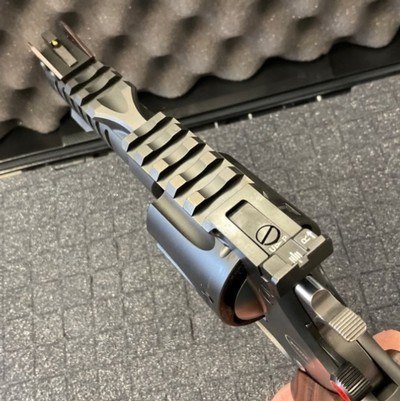 NEW KORTH NIGHTHAWK NXR 4” 44 Magnum Railed 6 Shot Carry DA SA Target Hunt - Image 5 of 8