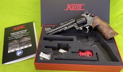 NEW KORTH GTS 357 MAG MATCH TARGET RAILED HUNTER 6” GERMANY NIGHTHAWK