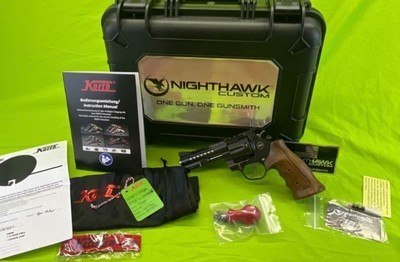 KORTH RANGER 357 MAG RAILED 4” COMBAT NIGHTHAWK CUSTOM 6 SHOT TACTICAL