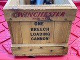 Winchester 1898 Model 98 Signal Cannon 10 Ga Black Powder Blank & Box #32 - 4 of 13