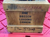 Winchester 1898 Model 98 Signal Cannon 10 Ga Black Powder Blank & Box #32 - 3 of 13