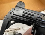 Factory Full Auto PRE-MAY Dealer Sample 9MM UZI ISRAELI Action Arms Keeper SMG - 10 of 15