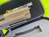 NIGHTHAWK CUSTOM Delegate 2011 Commander 9MM FDE SANDHAWK Nitride Two Tone - 6 of 19