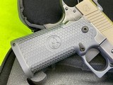 NIGHTHAWK CUSTOM Delegate 2011 Commander 9MM FDE SANDHAWK Nitride Two Tone - 2 of 19