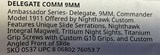 NIGHTHAWK CUSTOM Delegate 2011 Commander 9MM FDE SANDHAWK Nitride Two Tone - 16 of 19