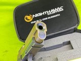 NIGHTHAWK CUSTOM Delegate 2011 Commander 9MM FDE SANDHAWK Nitride Two Tone - 11 of 19