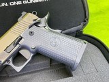 NIGHTHAWK CUSTOM Delegate 2011 Commander 9MM FDE SANDHAWK Nitride Two Tone - 15 of 19
