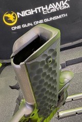 NIGHTHAWK CUSTOM Long Slide President 9MM 1911 Target 6” TIN GOLD DLC NHC - 8 of 10