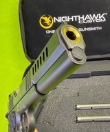 NIGHTHAWK CUSTOM Long Slide President 9MM 1911 Target 6” TIN GOLD DLC NHC - 5 of 10