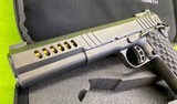 NIGHTHAWK CUSTOM Long Slide President 9MM 1911 Target 6” TIN GOLD DLC NHC - 6 of 10