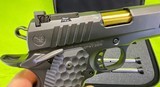 NIGHTHAWK CUSTOM Long Slide President 9MM 1911 Target 6” TIN GOLD DLC NHC - 3 of 10
