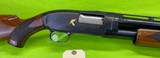 Winchester Model 12 Shotgun PIGEON Grade Gold Inlays & Engraved 1953 Trap Skeet C&R - 3 of 14