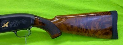 Winchester Model 12 Shotgun PIGEON Grade Gold Inlays & Engraved 1953 Trap Skeet C&R - Image 9 of 14