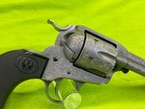 Custom Engraved RUGER NEW VAQUERO 45 Colt 5 1/2 In Cowboy Action CAS #1 - 3 of 20