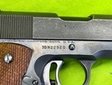 COLT Gold Cup National Match 1911 45 ACP NM MKIV Series 70 Remington USGI - 11 of 15