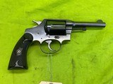 Colt Police Positive Special 38 Spl 4” Blue PRE-WAR 1922 Revolver Box C&R - 7 of 20