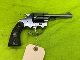 Colt Police Positive 4” 32 Long Blue PRE-WAR 1920 Revolver Box Papers C&R - 7 of 20