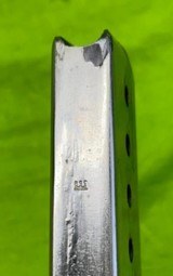 German Walther AC43 P38 9MM Pistol P 38 Rig Nickel Plated Semi WWII C&R - 16 of 18