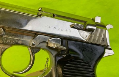 German Walther AC43 P38 9MM Pistol P 38 Rig Nickel Plated Semi WWII C&R - Image 9 of 18