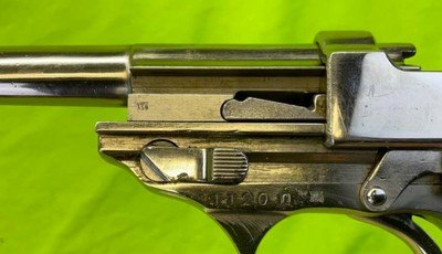 German Walther AC43 P38 9MM Pistol P 38 Rig Nickel Plated Semi WWII C&R - Image 14 of 18