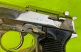 German Walther AC43 P38 9MM Pistol P 38 Rig Nickel Plated Semi WWII C&R - 9 of 18