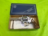 Smith Wesson S&W 63 No Dash Kit Gun 4” Adjustable Sight 22 LR SS Revolver