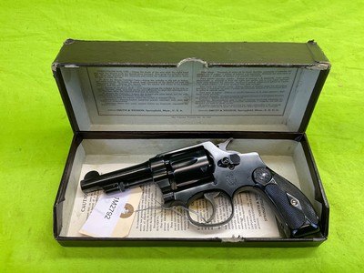 Smith & Wesson Early Model Hand-Ejector Revolver 3.25