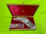 Commemorative Colt Frontier Scout SAA 22 LR Revolver 125th Anniversary 4 3/4 1961